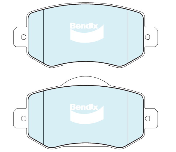 Bendix 4WD Front Brake Pads for Geely EX5 2024~2026 DB2821-4WD