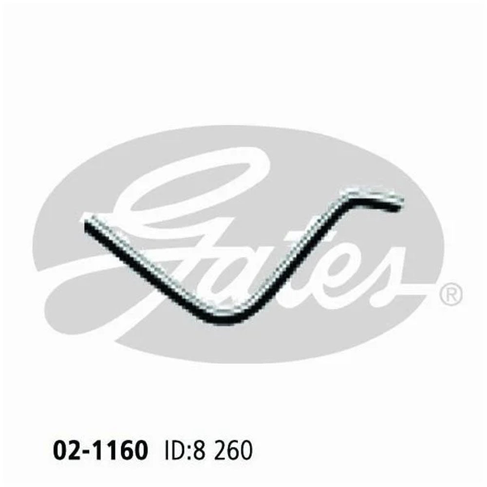 Gates Engine Bypass Hose 8 I.D. x 260 mm for Nissan Patrol Y61 4.5L TB45E 97~01