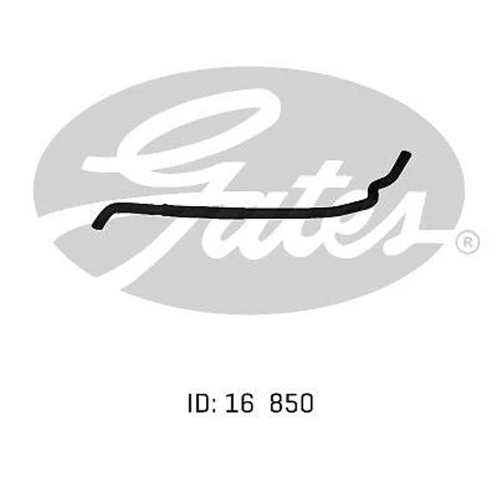 Gates Outlet to Pipe Heater Hose for Nissan Patrol Y61 4.2L TD42 TD42T TD42Ti