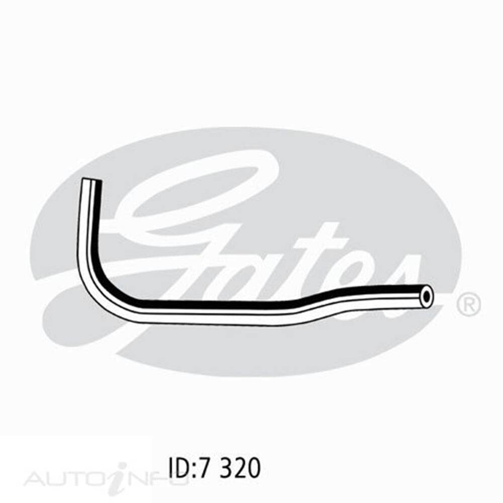 Gates Bypass Hose for Toyota Landcruiser VDJ200R 4.5L Diesel 1VDFTV 2007~2021