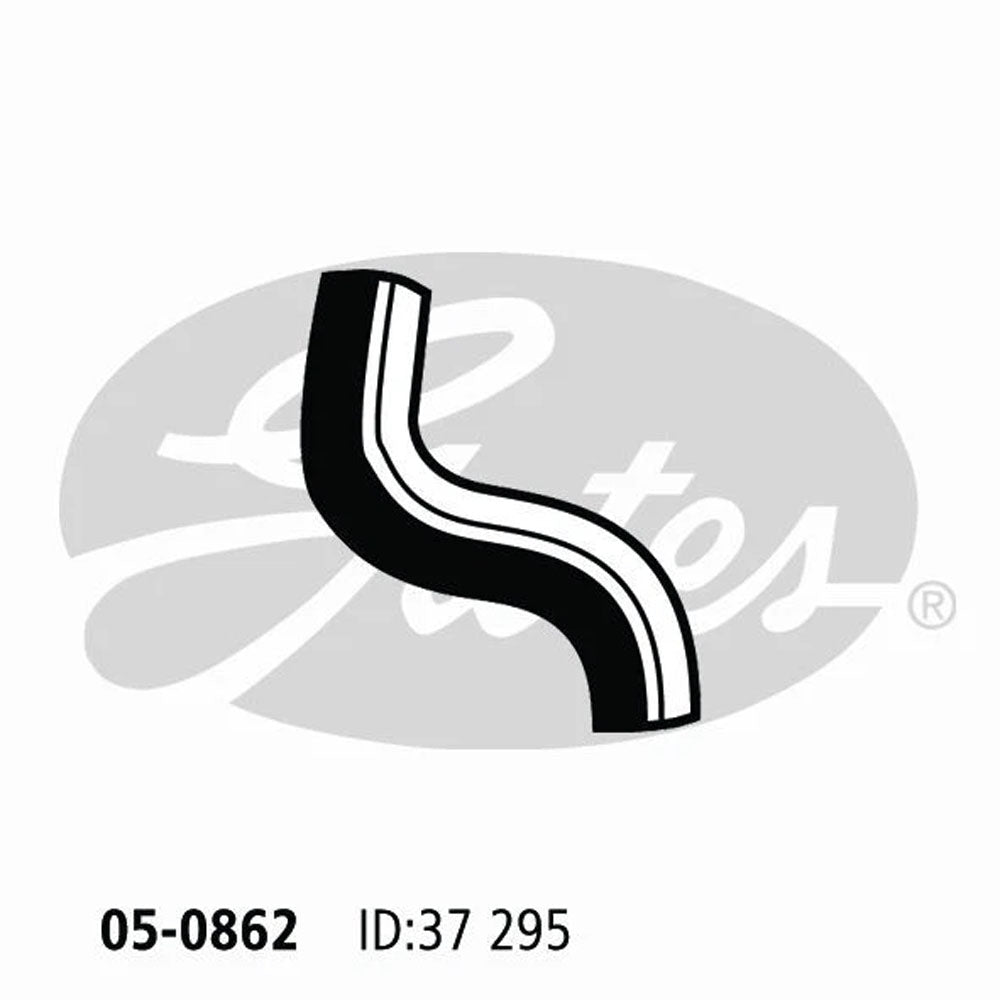 Gates Upper Radiator Hose for Toyota Landcruiser FZJ80R 4.5L Petrol 1FZFE 92~98