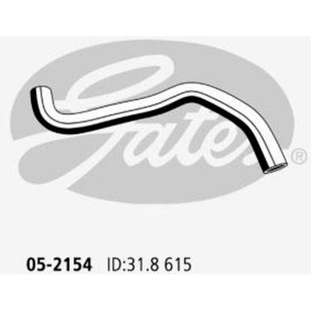 Gates  Lower Radiator Hose for Hyundai Elantra HD, i30 i30cw FD 2.0L G4GC 06~13