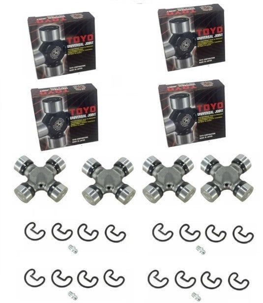 4 Universal Joint for Jeep Cherokee XJ KJ KK ZJ ZG WJ WG Wrangler TJ Uni Joint