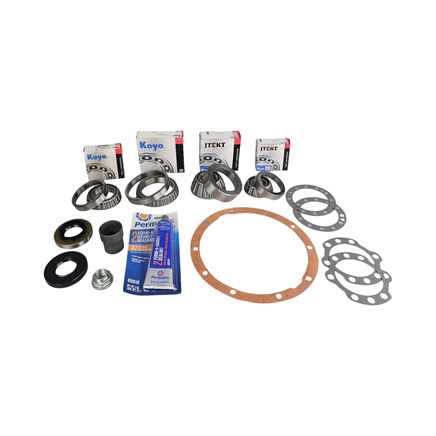 Front Diff Kit+Swivel Kit+Wheel Bearings for Toyota LandCruiser FJ80 FZJ80 HZJ80