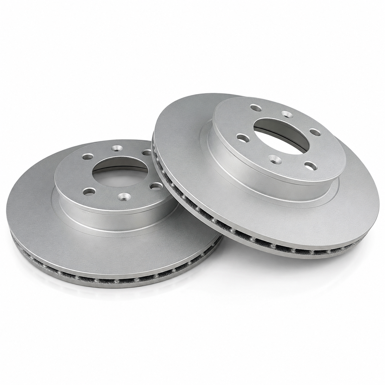 2 x Front Brake Rotors for Hyundai Getz TB 2002-2011 - ABS - 256mm OD