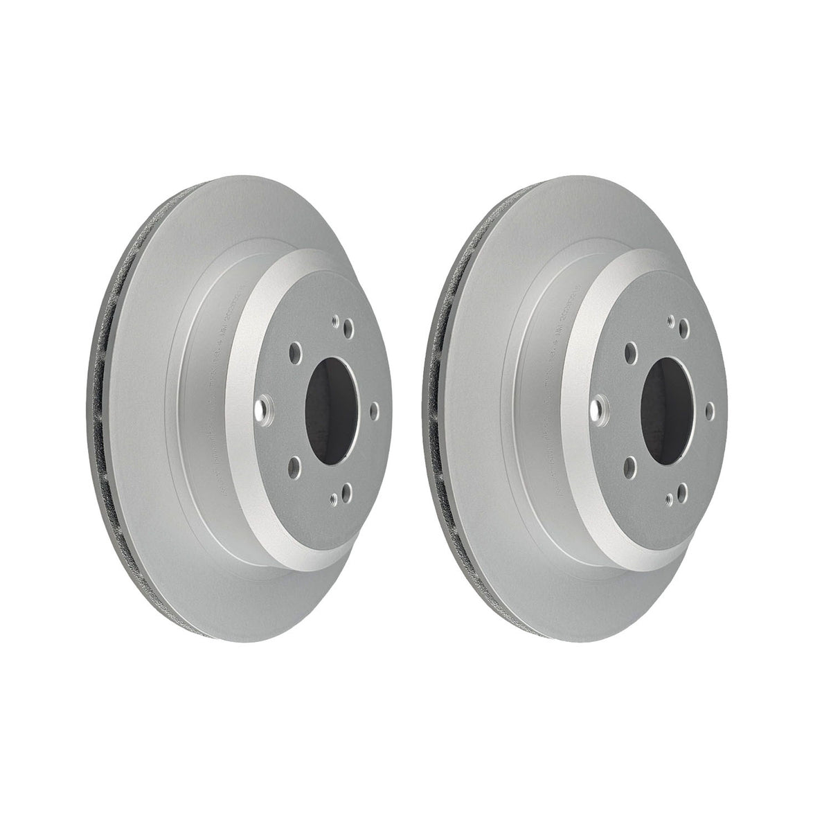 2 x Rear Brake Rotors for Mitsubishi 380 DB 3.8L 6G75 2005~2008 - 302mm OD