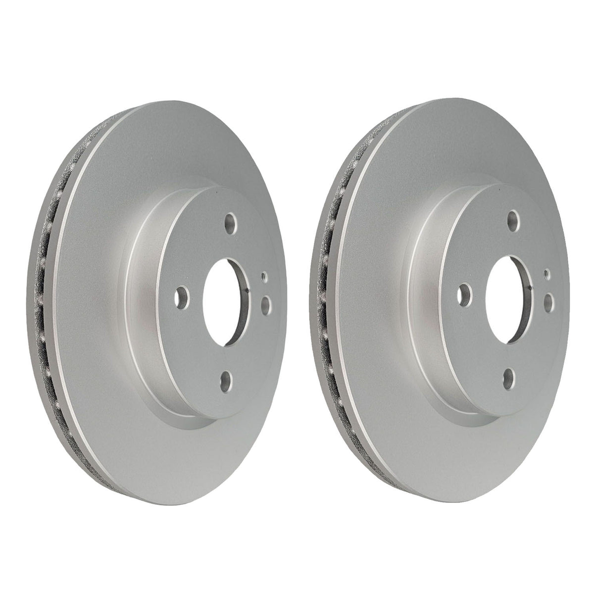 Pair Front Brake Rotors for Ford Fiesta WT WZ Mazda 2 DE 2007~2019 258mm OD