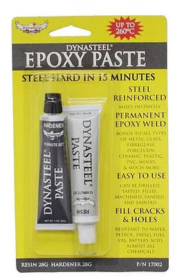 Dynasteel 2 Part STEEL Epoxy Weld Paste