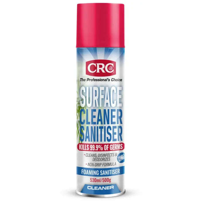 CRC 1752196 Surface Sanitiser and Cleaner Aerosol 530ml