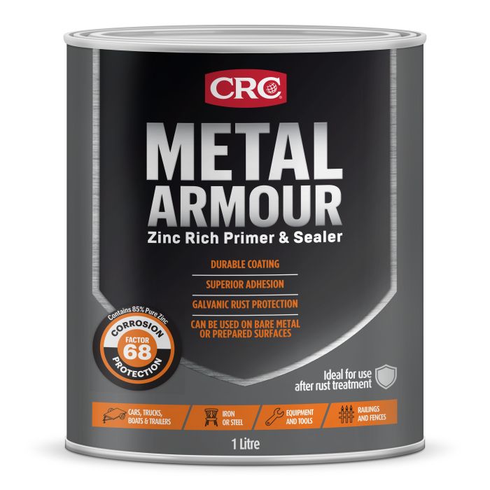 CRC 1754729 Metal Armour 1L - Zinc-Rich Primer and Sealer