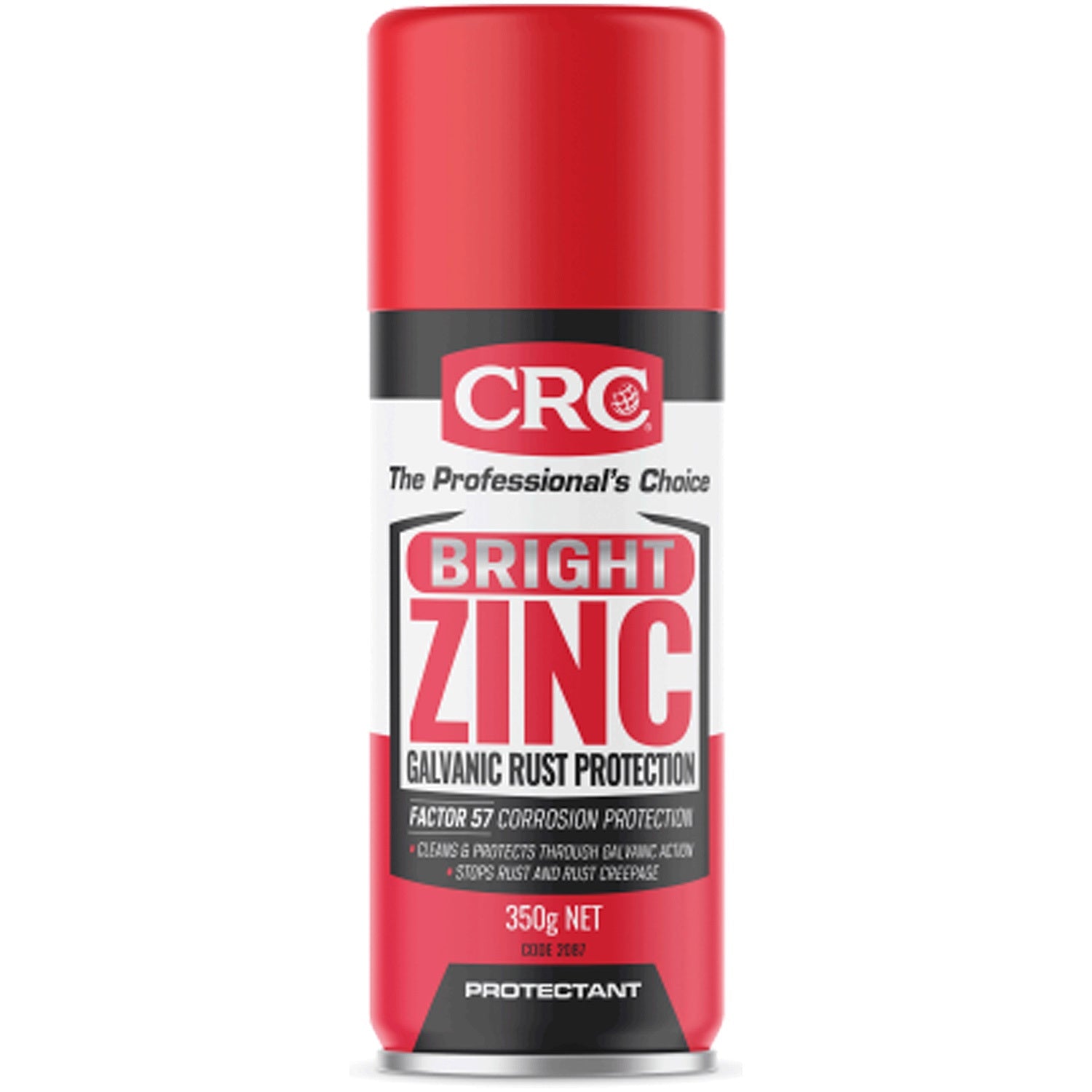 CRC 2087 Bright Zinc Galvanic Rust Protection 350g