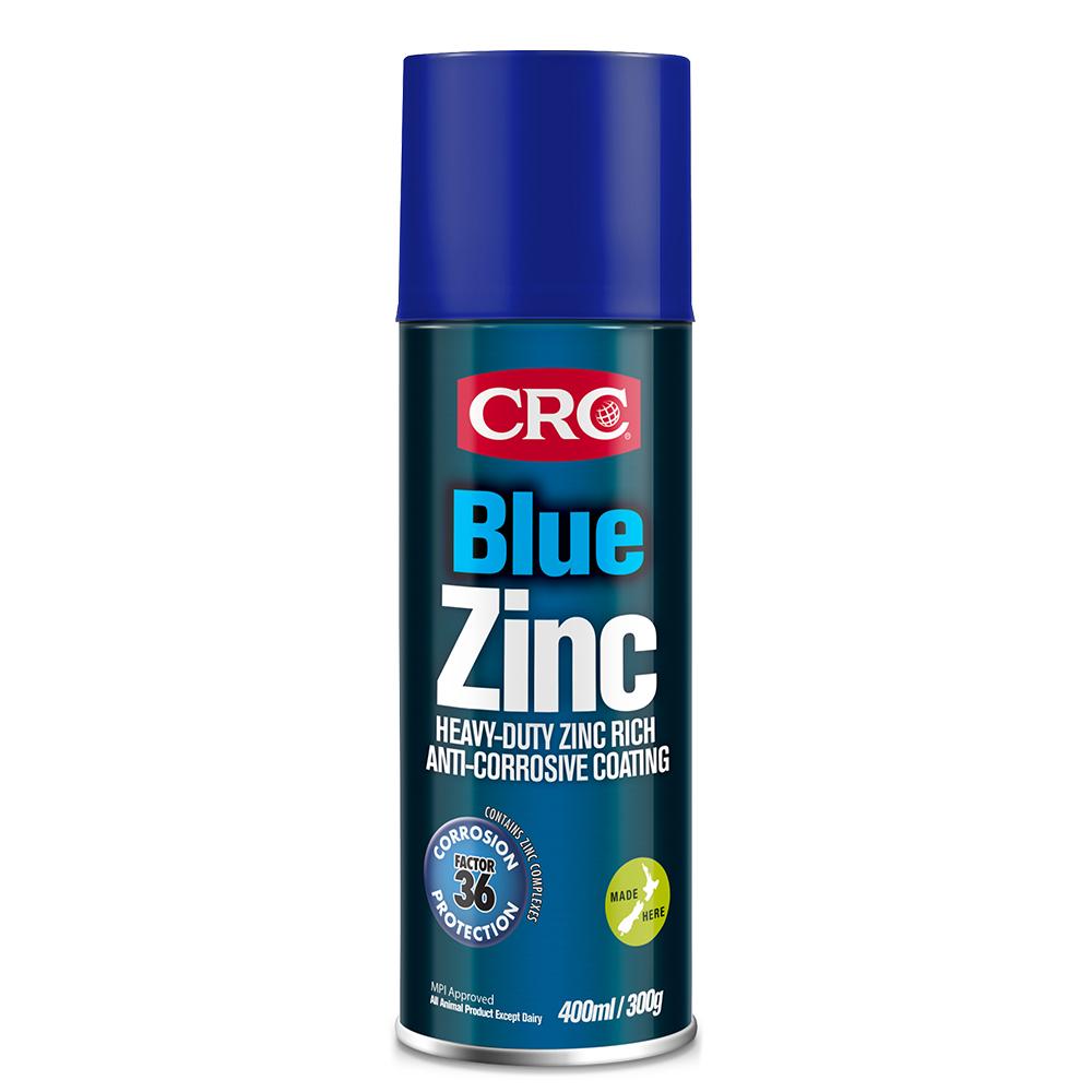 CRC 2097 Blue Zinc 400ml Heavy-Duty Zinc Rich Anti-Corrosive Coating