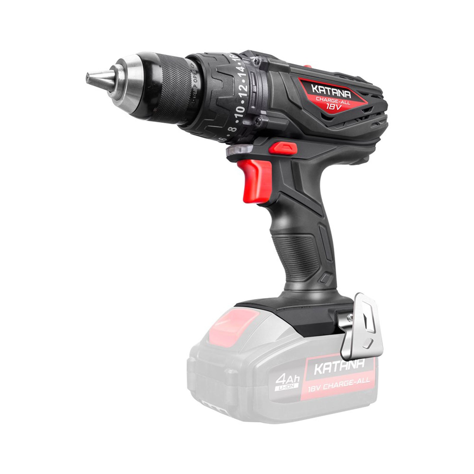 Katana by Kincrome 18V Hammer Drill with 13mm Key less Chuck