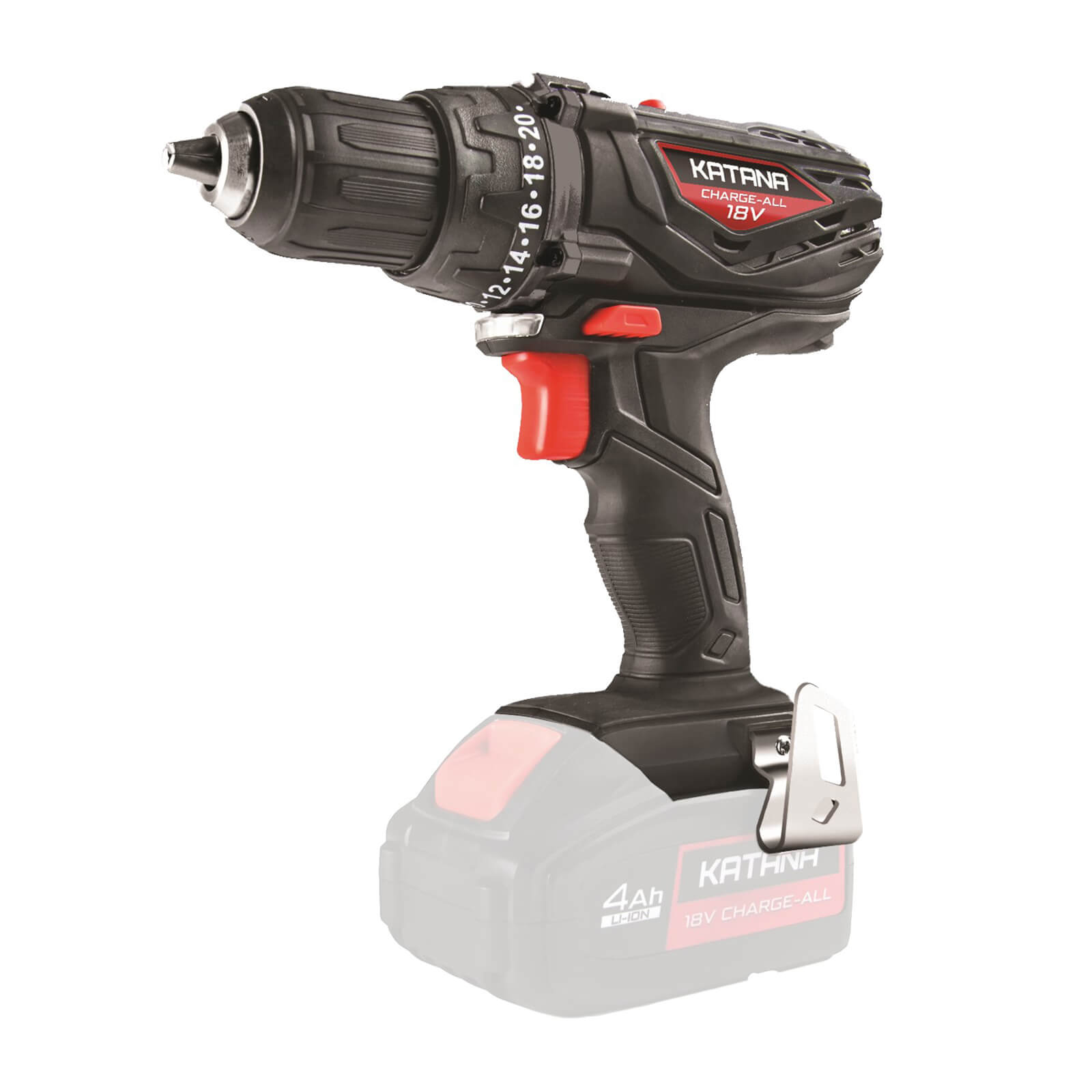 Katana by Kincrome 18V Drill Driver (Tool only) with 13mm Keyless chuck