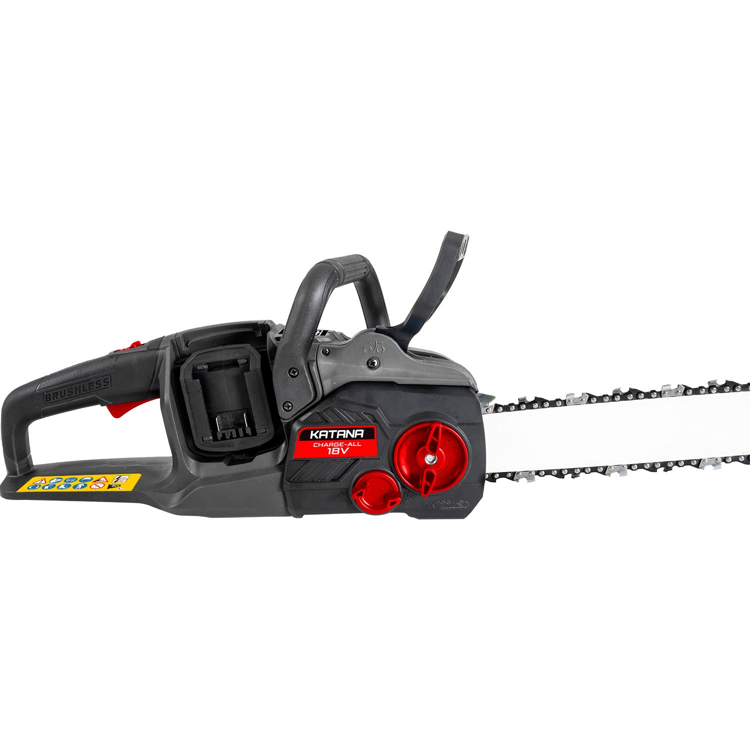 Katana by Kincrome 2 X 18V BL 16" Chain Saw with Automatic chain oiling