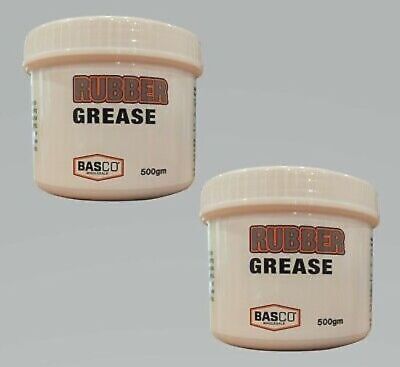 Two (Pair) Rubber Grease 500gm Tubs