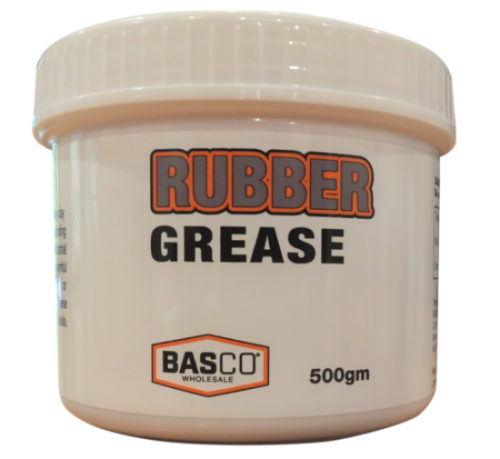 Two (Pair) Rubber Grease 500gm Tubs