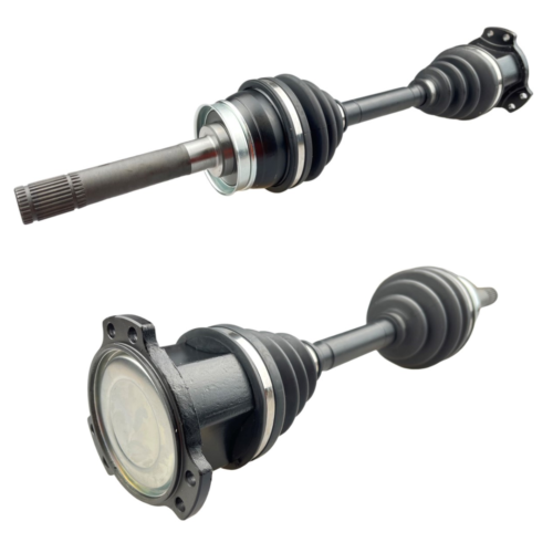 Two Front CV Joint Axle Drive Shafts for Nissan Navara D22 4WD