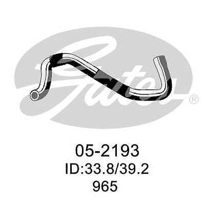 Gates Radiator Hose 05-2193