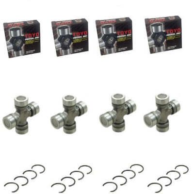 4 Universal Joint For Toyota Landcruiser FJ40R FJ45R FJ55R F&R Shaft