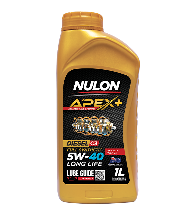 Nulon Apex+ 5W-40 Long Life 1 Litre - APX5W40D2-1