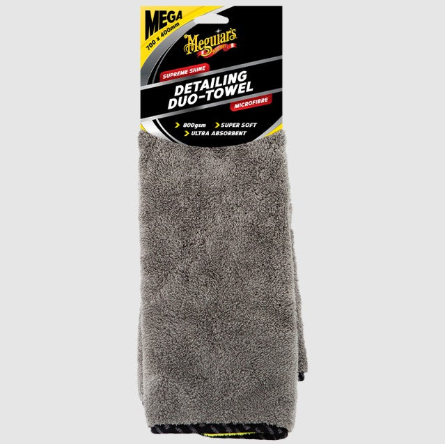 Meguiars Mega Supreme Shine Detailing Duo-Towel -700mm x 400mm - AX2500