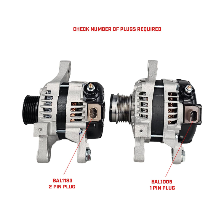 Alternator for Toyota Corolla ZRE182 1.8L 2ZRFE 2015-Onwards 130A 1 Pin Plug