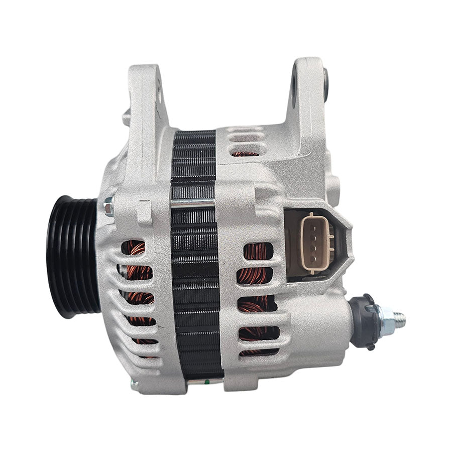 Alternator for Mitsubishi Triton ML MN 2.5L 4D56T / Challenger PB PC 2.5L 4D56T / Lancer CE CP CT CY CZ 2.0L 4G63T / Outlander ZE 2.4L 4G64 / RVR 2.0L 4G63T / Airtrek ZE 2.4L 4G64 120A 4-Pin