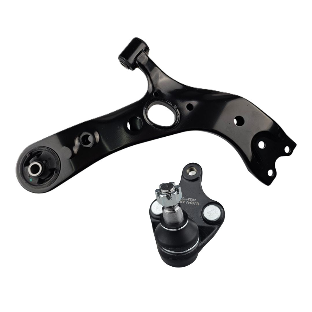 Right Front Lower Control Arm & Ball Joint for Toyota RAV4 ACA31 ACA33 ACA36 ACA38 ASA44 ZSA42 / Alphard AGH30 AGH35 AYH30 GGH30 GGH35 / Tarago Estima ACR50 GSR50 / Vanguard ACA33 ACA38 Vellfire AYH30 / Lexus NX200t AGZ10 AGZ15, NX300h AYZ10 AYZ15