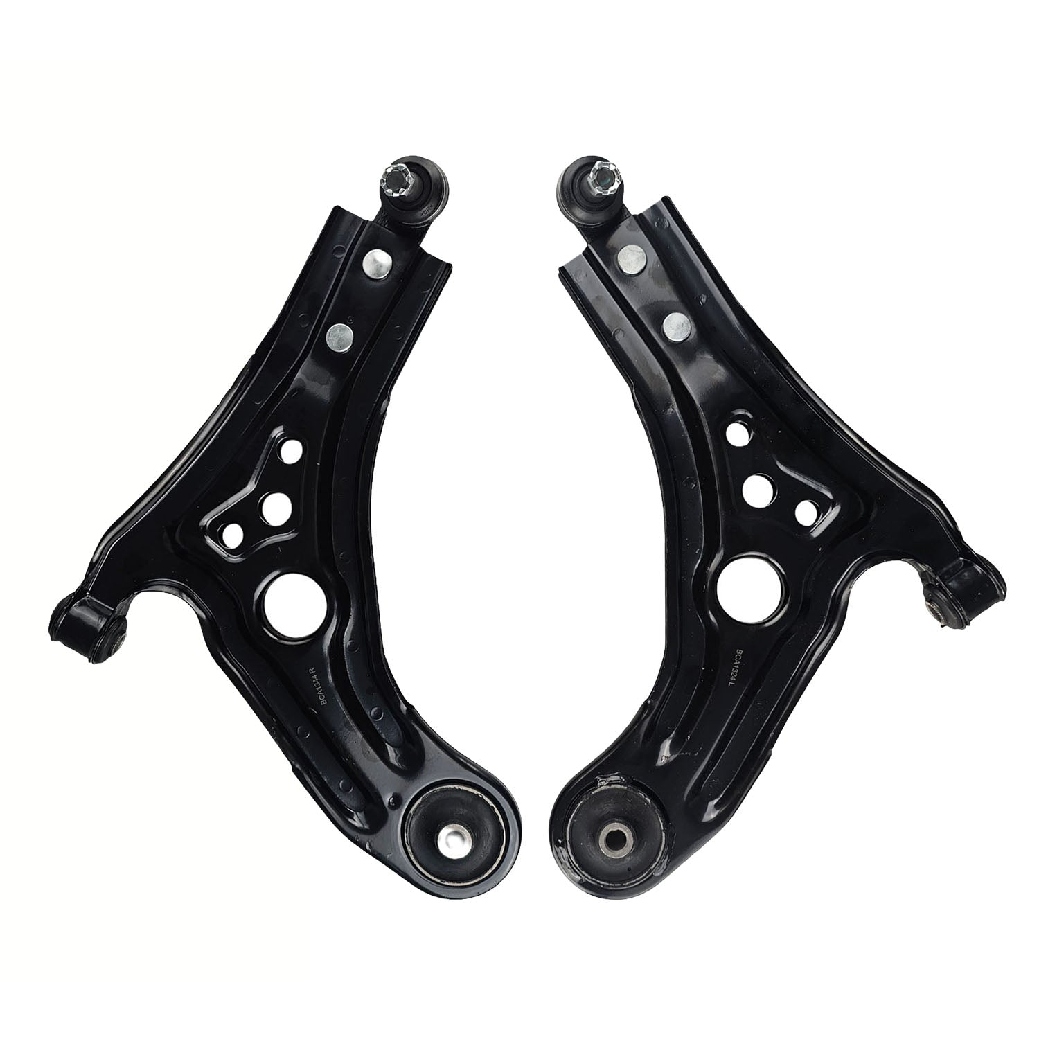 Pair Front Lower Control Arm for Daewoo Kalos T200 03~04 Holden Barina TK 05~11
