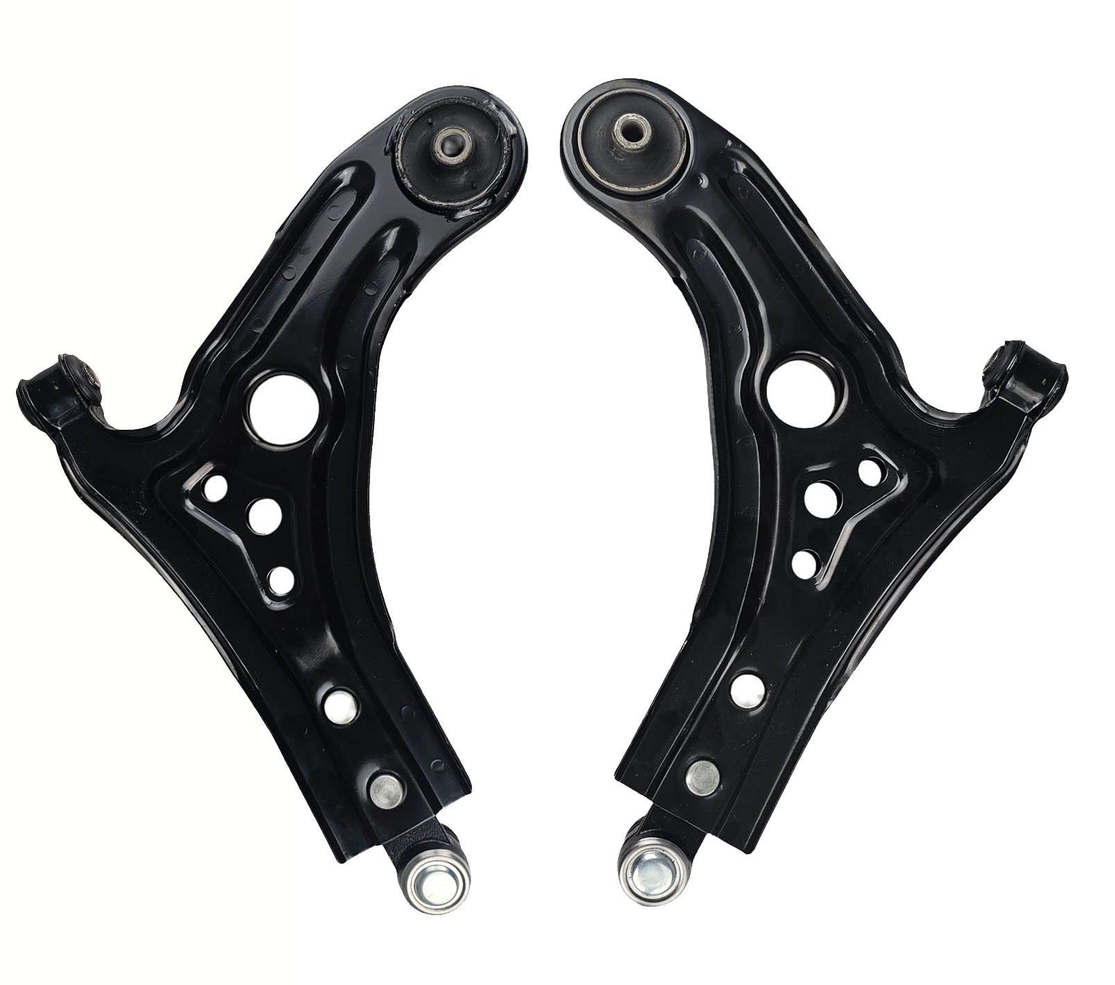 Pair Front Lower Control Arm for Daewoo Kalos T200 03~04 Holden Barina TK 05~11