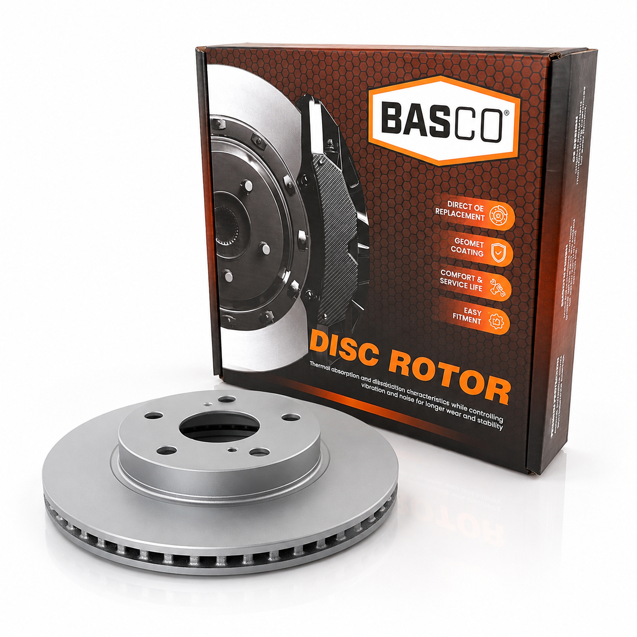 Front Disc Brake Rotor For Toyota Corolla ZRE182 ZRE152 ZRE142
