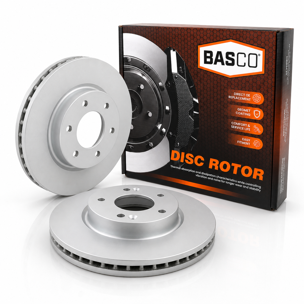 2 x  Front Disc Brake Rotor For Kia Cerato TD Magentis MG Rondo UN 280mm