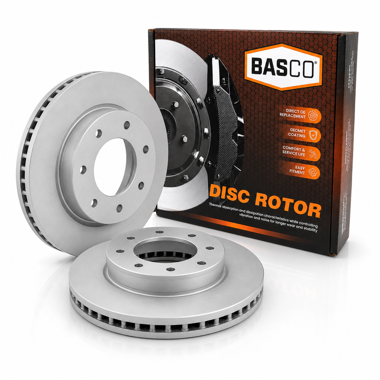 2 x Front Disc Brake Rotor For Ford Ranger PX1 PX2 PX3 PY, Mazda BT50 UP UR