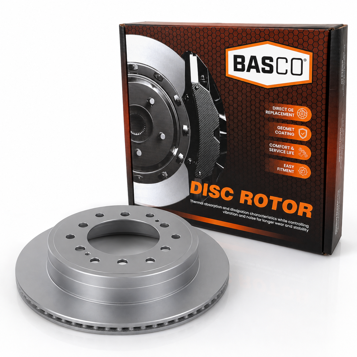 1X Rear Brake Rotors for Toyota Landcruiser GRJ120 KDJ120 KZJ120 RZJ120 VZJ120