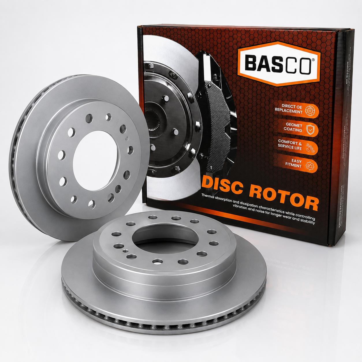 2X Rear Brake Rotor for Toyota Prado GRJ120 KDJ120 KZJ120 KZJ95 KZJ90 KZJ78 KZJ71 RZJ95 RZJ120 RZJ90 VZJ95 VZJ90 VZJ120 VZJ121