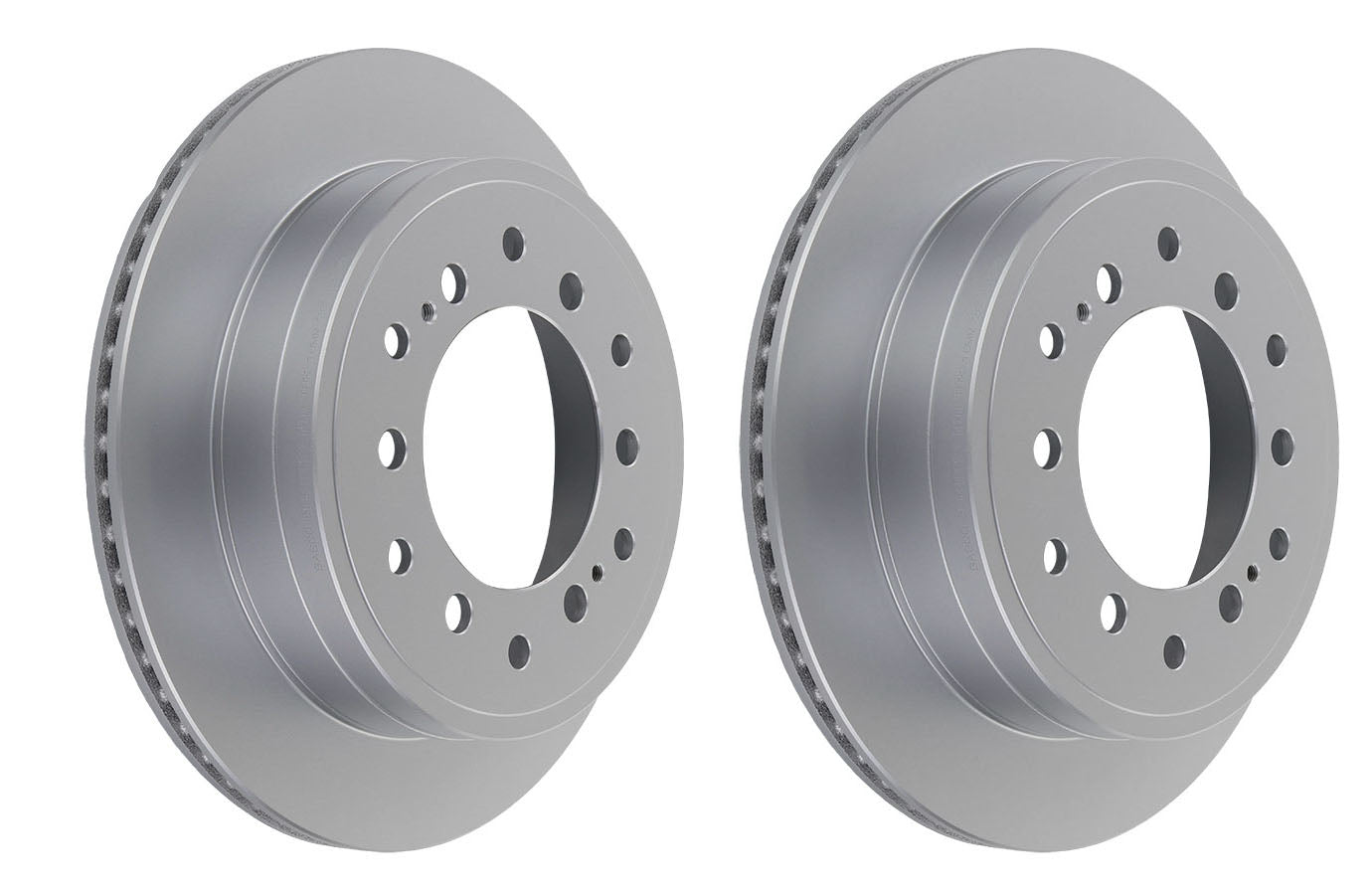 2X Rear Brake Rotor for Toyota Prado GRJ120 KDJ120 KZJ120 KZJ95 KZJ90