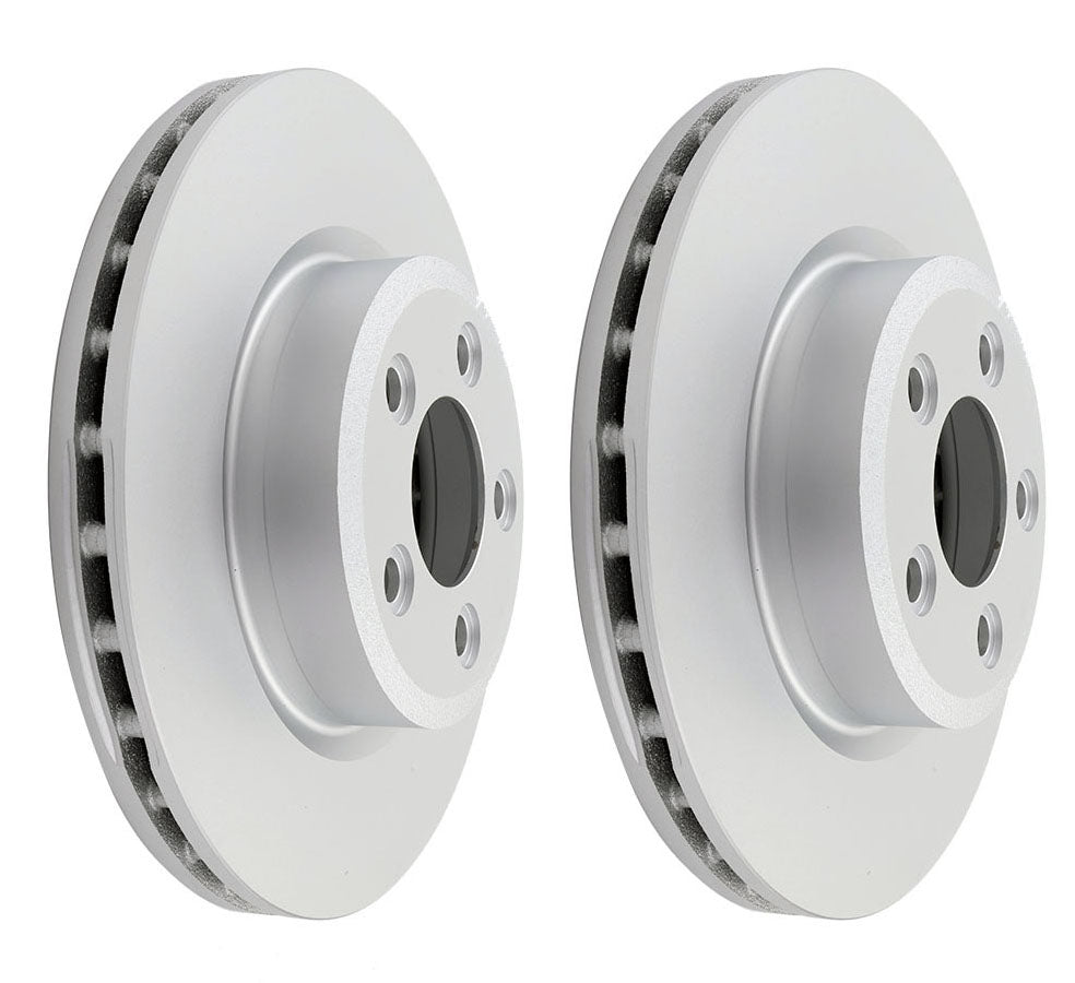 Pair Front Brake Disc Rotors For Ford Territory SX SY SZ 322mm