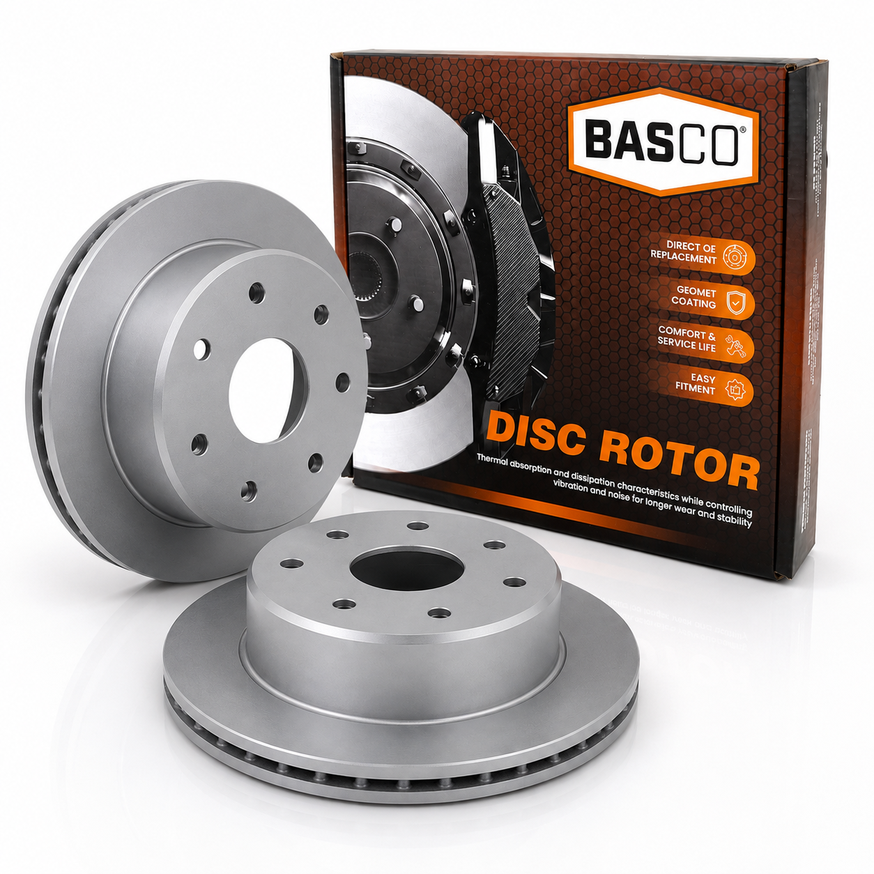 Pair Rear Brake Disc Rotor for Holden Adventra Commodore Calais Crewman Monaro