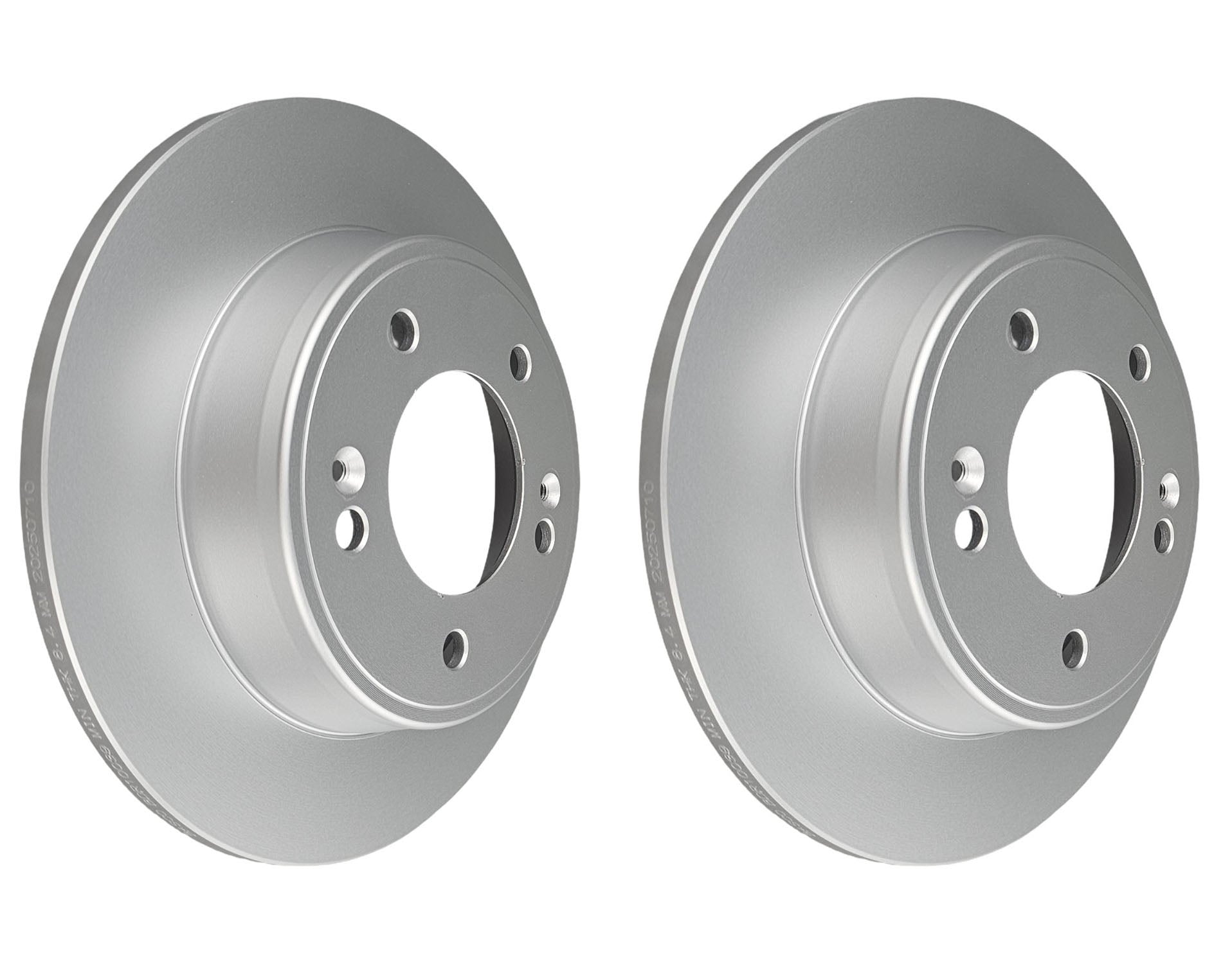 2 x Rear Disc Brake Rotor for Hyundai Elantra MD AD, i30 PD GD FWD - 262mm OD