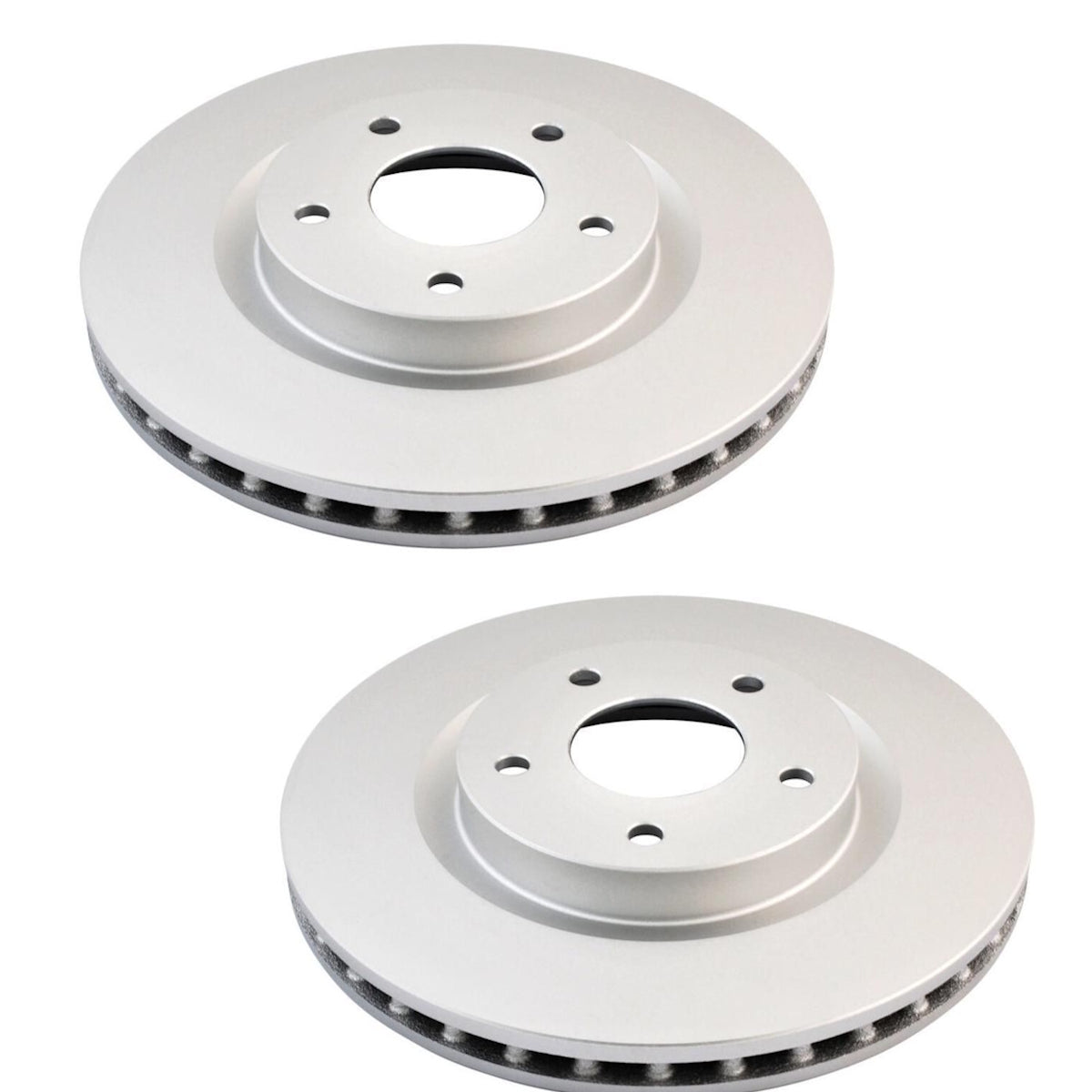 2 x Front Disc Brake Rotors for Nissan X-Trail T31, Dualis J10, Juke F15 - 296mm