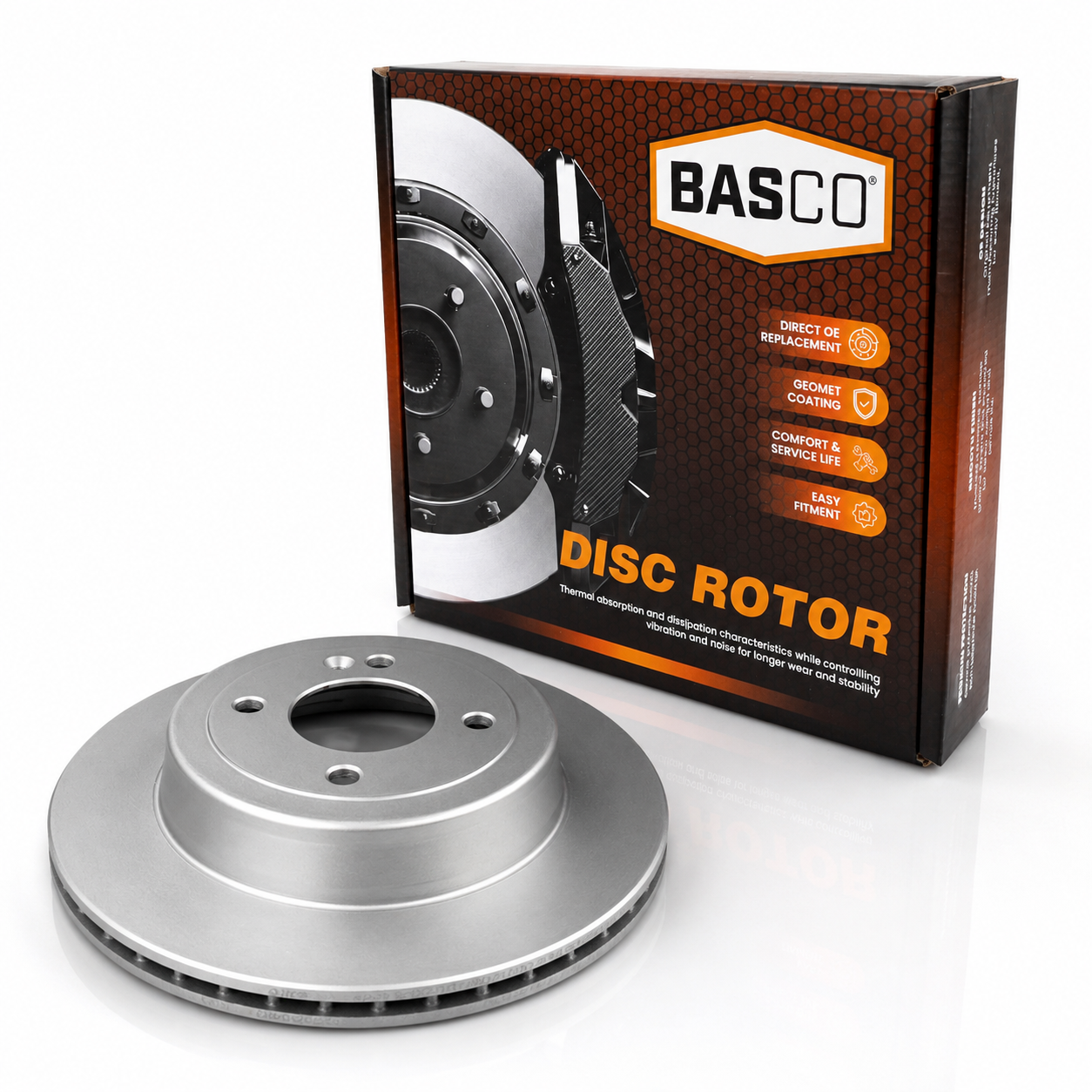 Rear Disc Brake Rotor for Hyundai Accent RB | Kia Rio UB YB FWD - 262mm