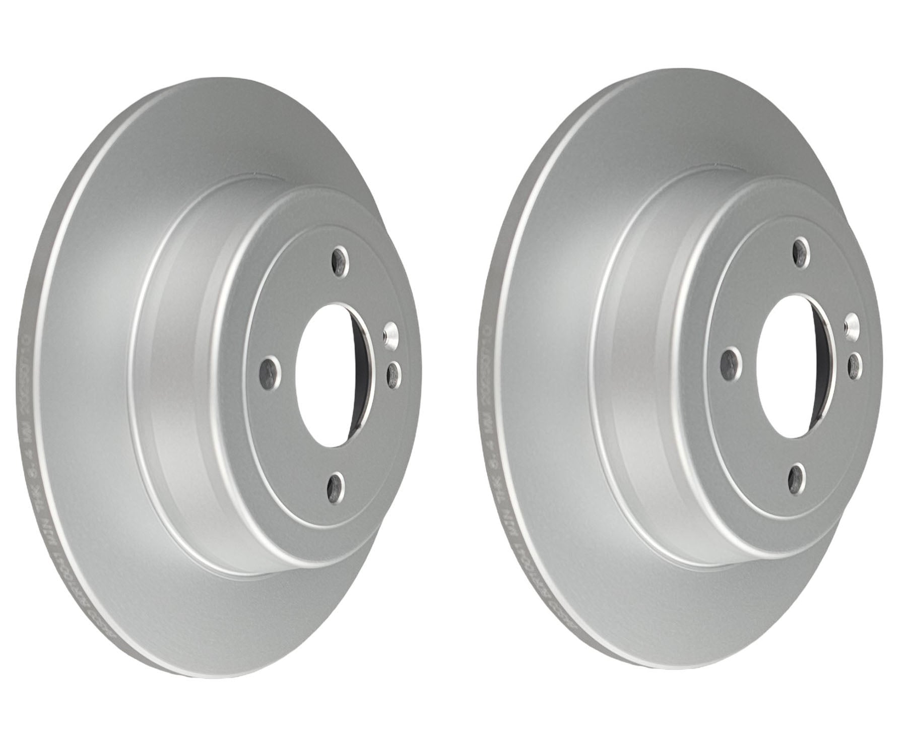 2 x Rear Disc Brake Rotors for Hyundai Accent RB | Kia Rio UB YB FWD - 262mm