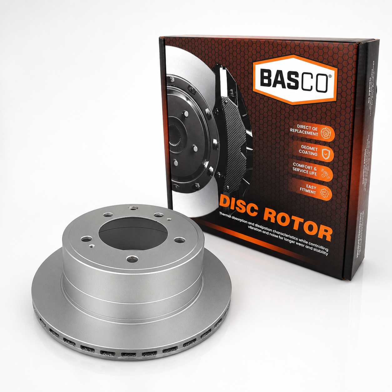 Rear Brake Rotor for Toyota LandCruiser FZJ78 HDJ78 HDJ79 VDJ76 VDJL76 VDJ78 VDJL78 VDJ79 VDJL79 GDJL76 GDJL78 GDJL79
