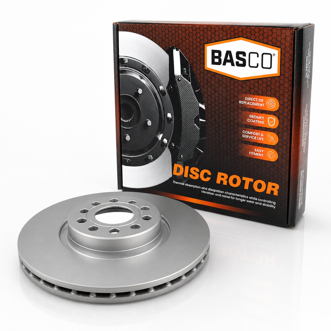 Front Brake Rotor for Audi A1 8X, A3 8P, A3 8V, A3 8Y, Q2 GA, Q3 8U, Q3 F3, TT 8J, TT FV, Cupra Formentor KM, Leon KL, Skoda Karoq NU, Kodiaq NS, Octavia 1Z, Octavia NE, Octavia NX, Octavia RS 245, RS NX, Superb 3T, Superb NP, Yeti, Volkswagen Arteon 3H