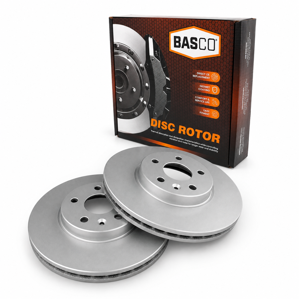 Pair Front Brake Rotors for Holden Astra BK BL PJ, Barina TM, Cruze JG JH 276mm