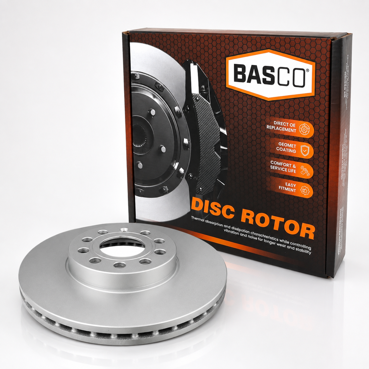 Front Brake Rotor for Audi A3 8P 8V 8Y, Cupra Leon KL, Skoda Octavia 1Z NE NX, Yeti, Superb 3T, Volkswagen Caddy 2K, Caddy 5 SK, Golf MK5 1K, Golf MK7 AU, Jetta 1K, Jetta 1B, T-Roc A11 288mm