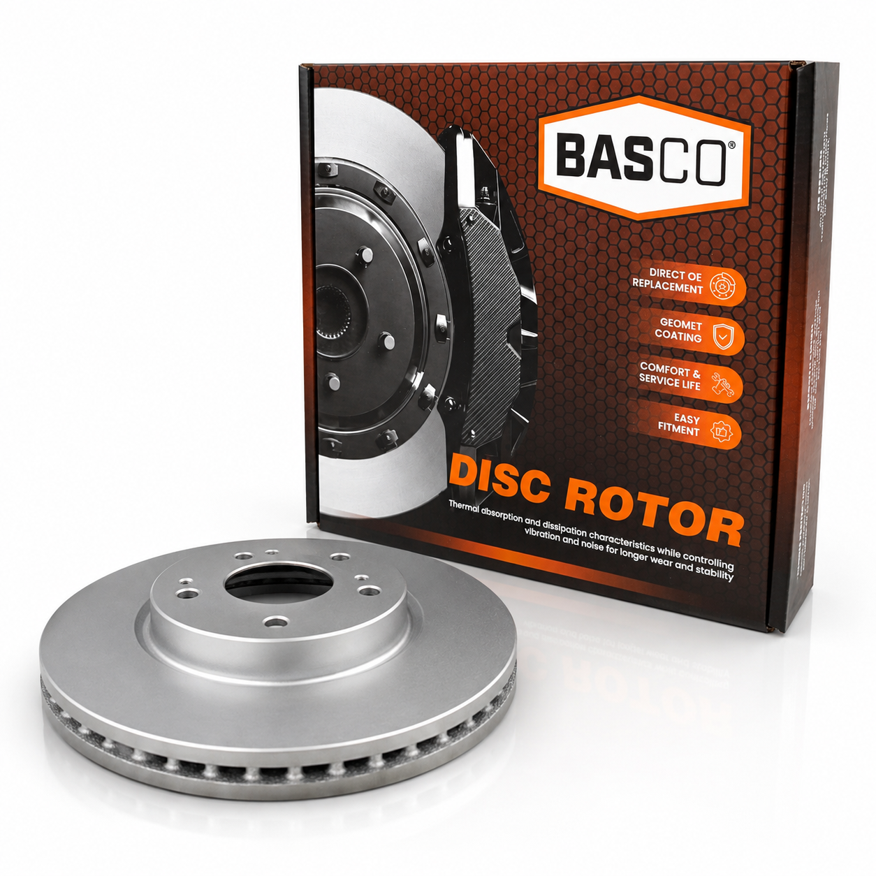 Front Brake Rotor for Mitsubishi Lancer CH, Lancer CJ, Outlander ZE ZF