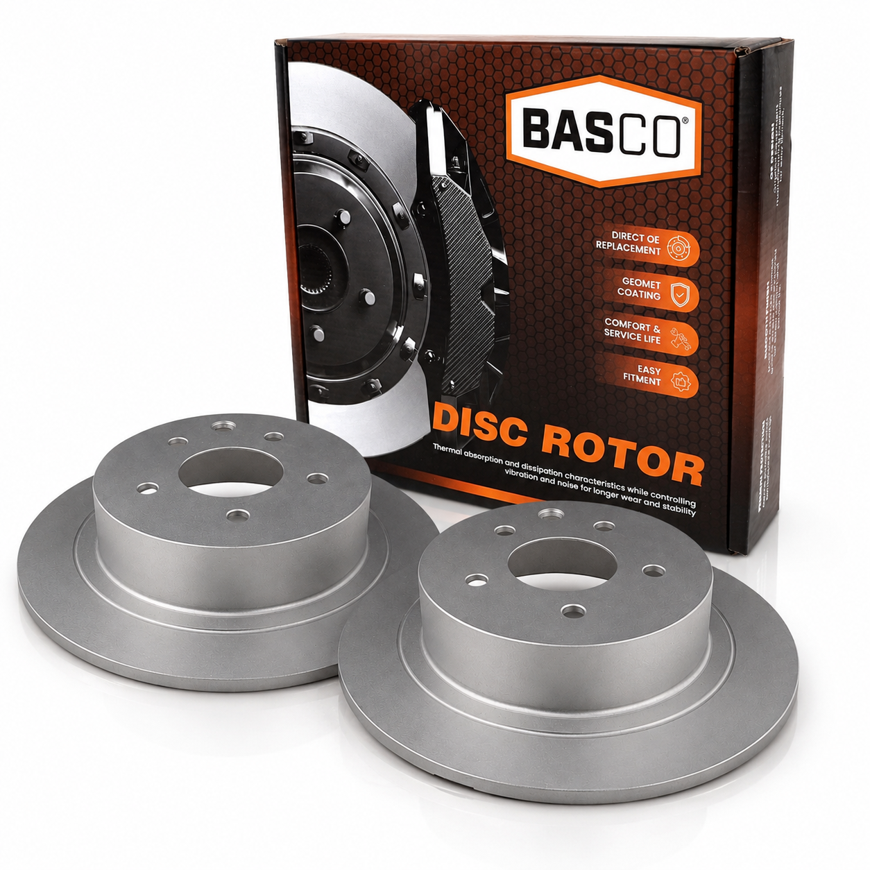 2 x Rear Brake Rotors for Nissan Altima L33, Dualis J10, Juke F15 Maxima J31 J32