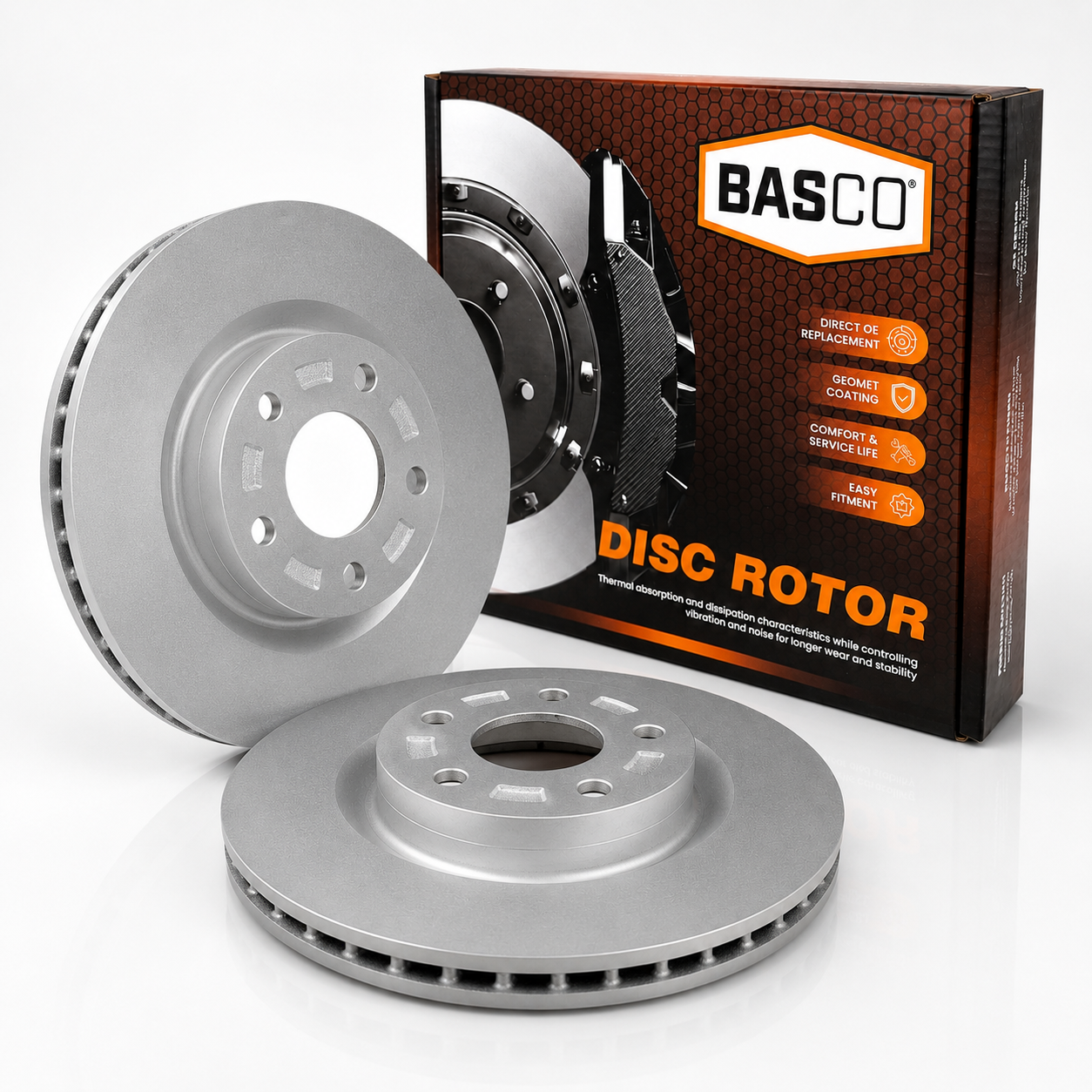2 x Front Brake Rotors for Holden Calais Commodore VE VF, Caprice Statesman WM